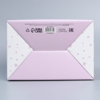 Коробка подарочная сборная, упаковка, «Единорог», 22 х 15 х 10 см Коробка подарочная сборная, упаковка, «Единорог», 22 х 15 х 10 см