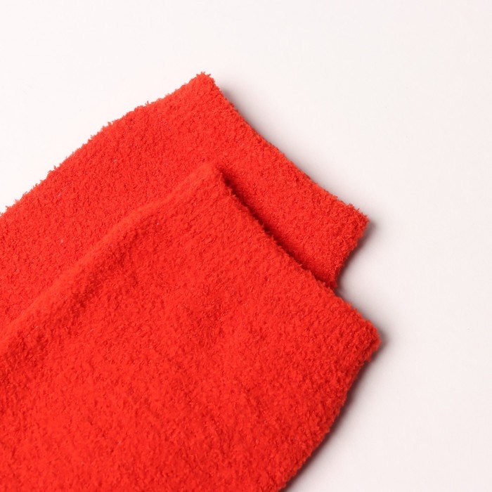 Носки женские махровые &laquo;Два дракона Инь и Янь&raquo;, цвет красный, размер 36-40