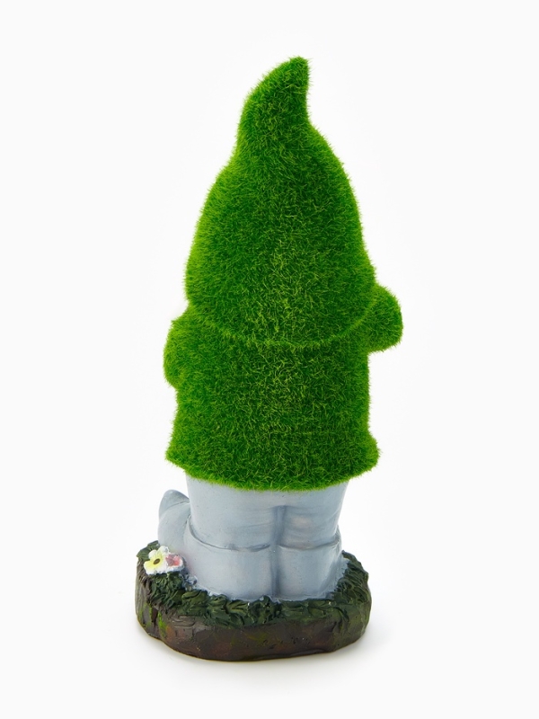 Садовая фигура "Гном с лейкой", 11,5х11,5х26,8 см, с подсветкой