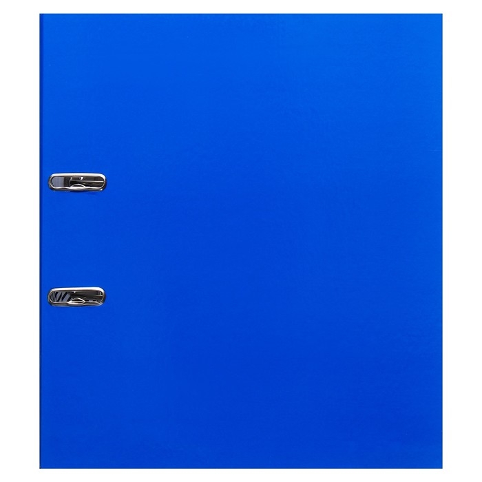 Пaпкa-регистратор А4 75мм Calligrata ламинированная, джинсовый синий