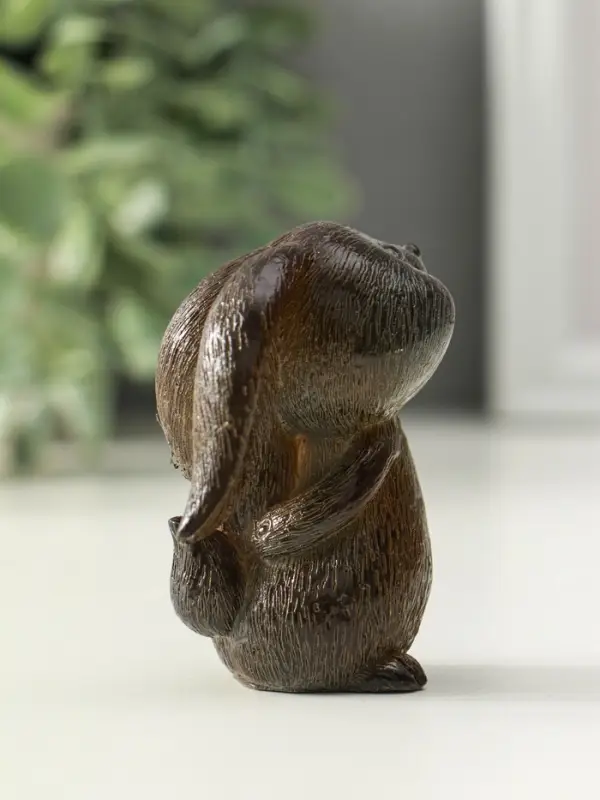 Фигурка для чайной церемонии "Милый кролик" меняет цвет 5х3,5х7 см