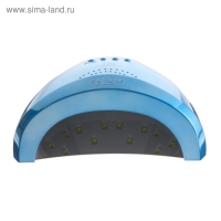 Лампа для гель-лака TNL Shiny, UV/LED, 48 Вт, 30 диодов, таймер 5/30/60 сек, перл.-голубой