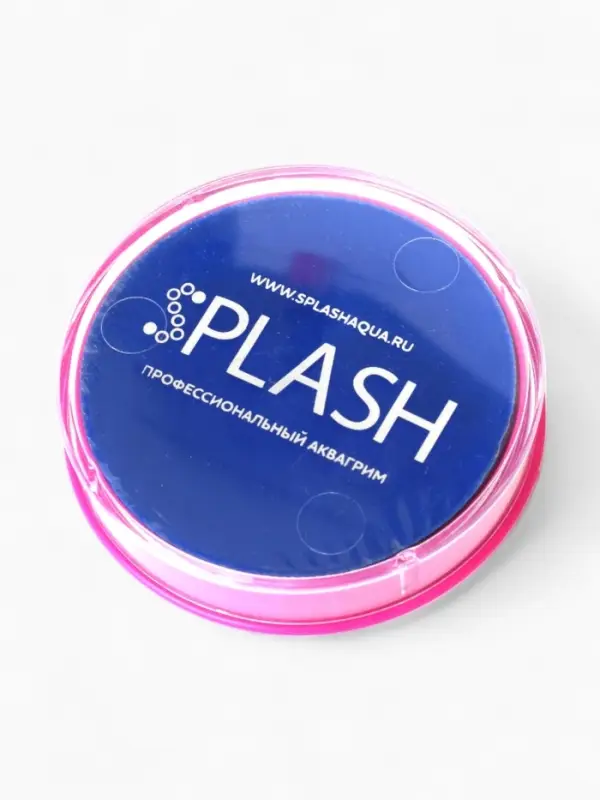 Аквагрим  в шайбе , регулярный, синий, 32 гр.