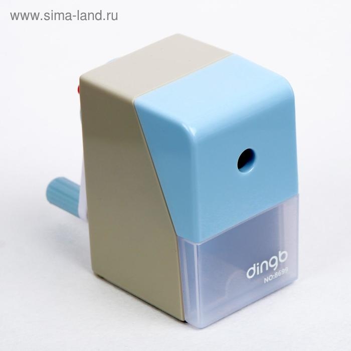 Точилка механическая с контейнером "Классика", МИКС