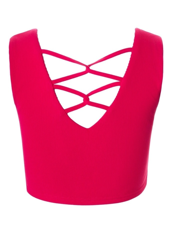Топ женский MINAKU: Casual Collection цвет фуксия, размер 42