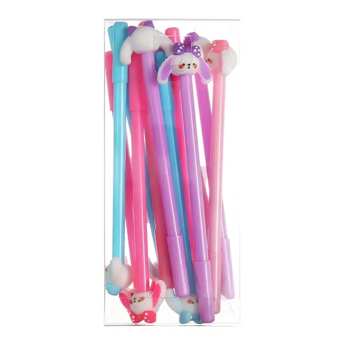 Ручка - прикол гелевая &laquo;Зайка&raquo; МИКС