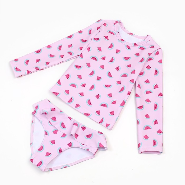 Купальник детский KAFTAN Купальник детский KAFTAN "Арбуз", рост 110-116 см, розовый
