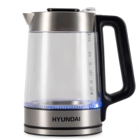 Чайник HYK-G5607 1.7л. 2200Вт черный