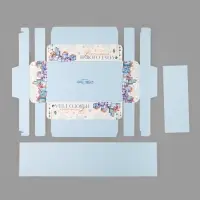 Коробка под 8 конфет с ячейками &laquo;Новогодние подарки&raquo;, 10 х 18,5 х 3 см