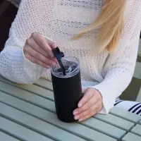 Термостакан Voima, черный