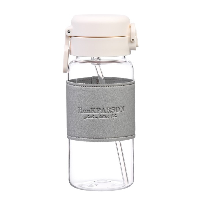 Бутылка для воды, 480 мл, серая