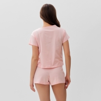 Пижама женская (футболка и шорты) KAFTAN Hello р. 44-46, розовый Пижама женская (футболка и шорты) KAFTAN Hello р. 44-46, розовый