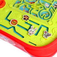 Развивающий столик &laquo;Играй и учись&raquo;, цвет красный