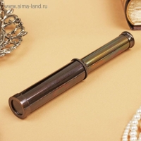 Подзорная труба "Юнга" латунь, 4х-кратное увеличение10х2х2 см Подзорная труба "Юнга" латунь, 4х-кратное увеличение10х2х2 см