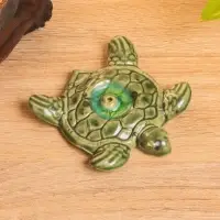Подставка под благовония &laquo;Морская черепаха&raquo;, 10&times;10&times;2 см, керамика, МИКС