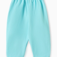 Ползунки детские "Слоник", цвет мятный, рост 62