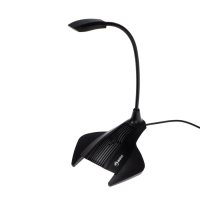 Микрофон MARVO MIC-01, на подставке, USB, для стриминга, подсветка, чёрный Микрофон MARVO MIC-01, на подставке, USB, для стриминга, подсветка, чёрный