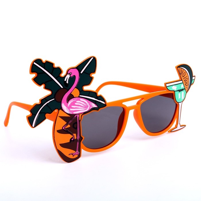 Карнавальные очки &laquo;Коктейль&raquo;