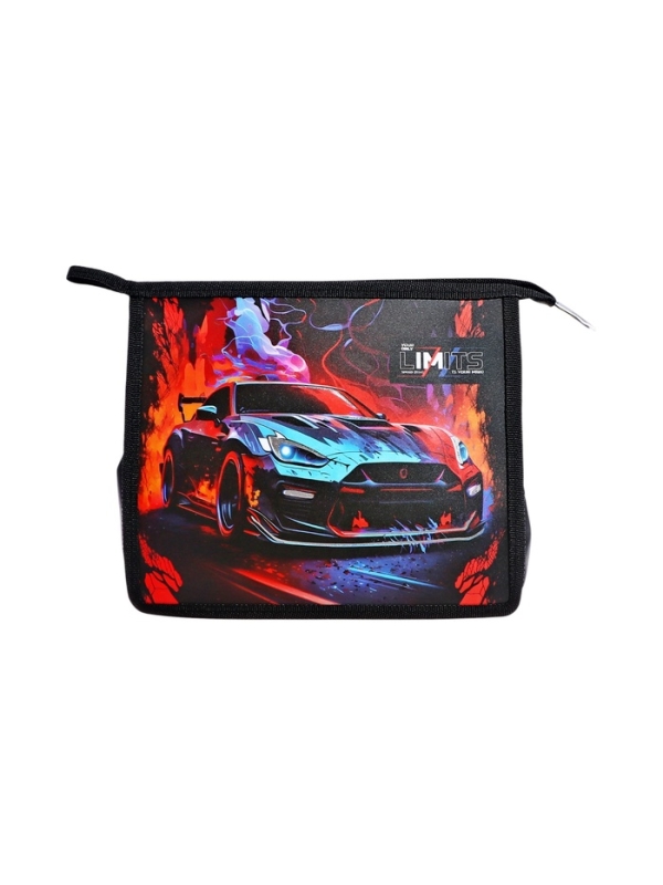 Папка для тетрадей А5, 243x200x80 мм, deVENTE "Speed Zone", молния сверху, пластиковая, для мальчика