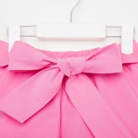 Шорты детские с поясом KAFTAN, р. 34 (122-128), ярко-розовый