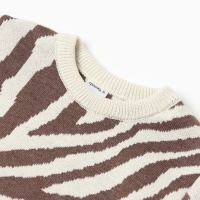 Костюм вязаный Крошка Я Zebra рост 92-98 см, молочный Костюм вязаный Крошка Я Zebra рост 92-98 см, молочный