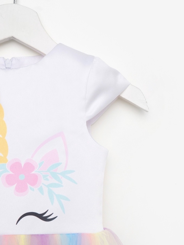 Платье детское Платье детское "Единорог" KAFTAN, р. 28 (86-92 см)