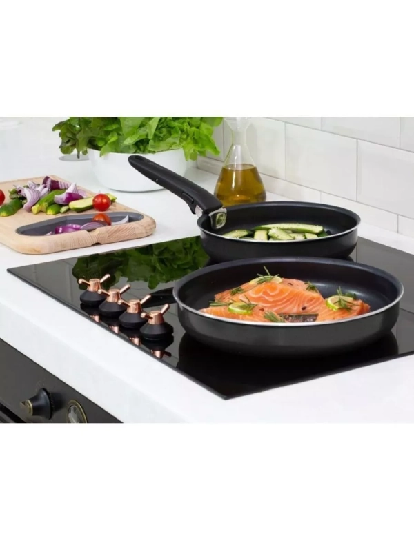 Набор посуды Ingenio Black 04238840, 3 предмета, черный