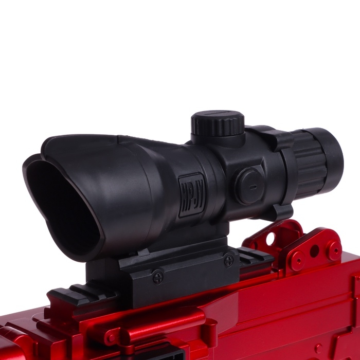 Пулемет &laquo;Годзилио&raquo;, стрельба, гильзы разлетаются, аккумулятор