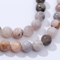 Бусины на нити шар №10 «Яшма песочная» матовая, +/- 38 см Бусины на нити шар №10 «Яшма песочная» матовая, +/- 38 см