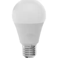 Лампа светодиодная Включай, А60, 15 Вт, E27, 1425 Лм, 6500K, IP20, свечение холодное белое, матовое