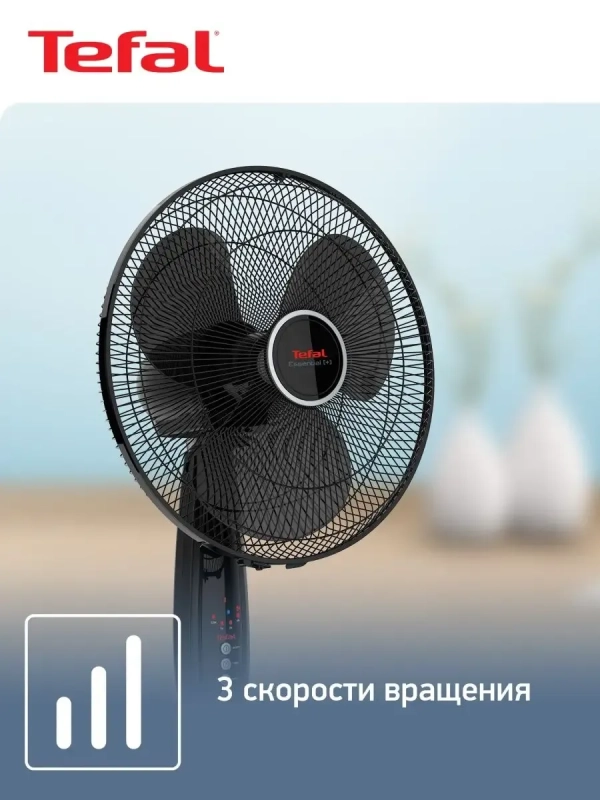 Вертикальный вентилятор Essential+ VF3910F0 с 3 скоростями