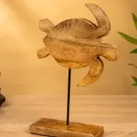Сувенир "Черепаха" 6х20х30 см, дерево