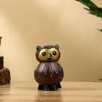 Набор сувенирный "Совята" дерево H 14, 12, 10 см, цв. коричневый