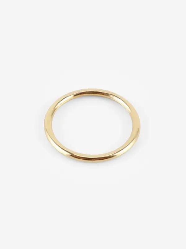 Кольцо для бретелей, металлическое, 10 мм, 20 шт., цвет золотой