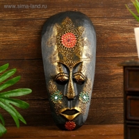 Маска дерево "Золотой абориген" 3х12х30 см