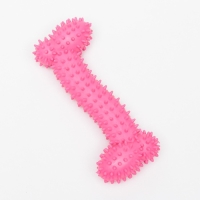 Игрушка жевательная "Большая кость", 15,5 см, розовая