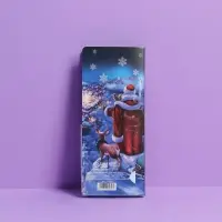 Открытка с местом под шоколадку "Время чудес"