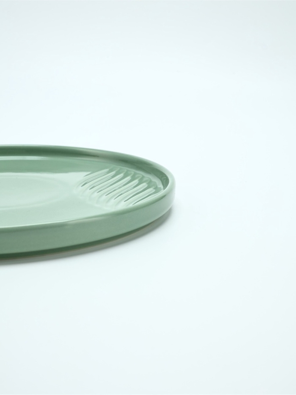 Тарелка керамическая Dolce Ceramo. &laquo;Альпы&raquo;, 23 х 23 см