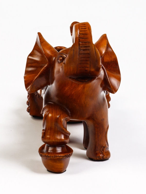 Подставка для бутылки "Слон" под дерево, 34х13х20см