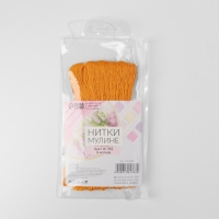 Набор ниток мулине №783, 8 &plusmn; 1 м, 6 шт, цвет топаз