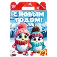 Сладкий новогодний подарок &laquo;Совята&raquo;, 800 г