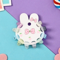 Краб для волос "Соня" (набор 10 шт) сердце, 1,5 см, микс Краб для волос "Соня" (набор 10 шт) сердце, 1,5 см, микс