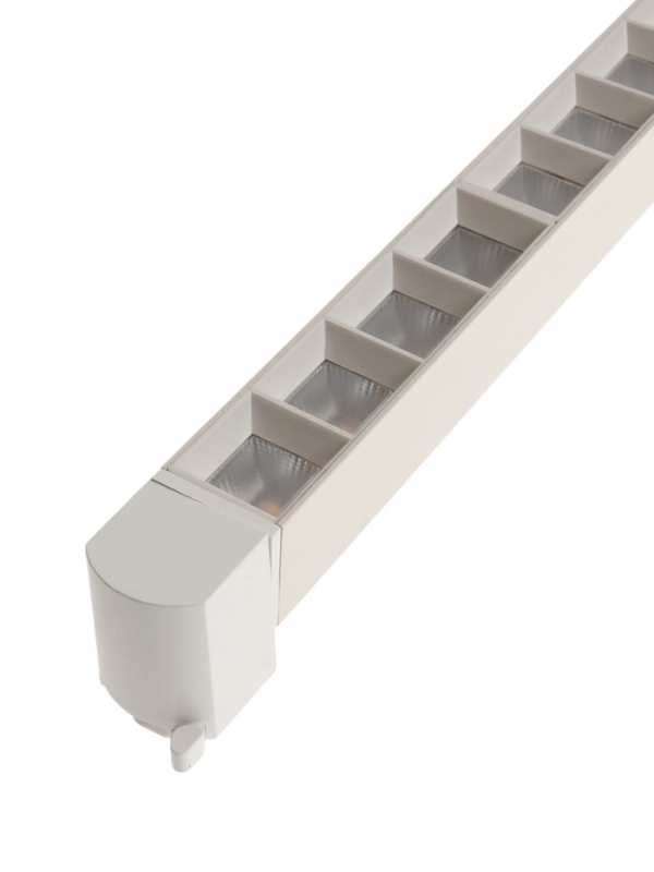 Трековый светильник линейный, поворотный, 30 Вт, 2700 Лм, 4000К, IP20, белый Трековый светильник линейный, поворотный, 30 Вт, 2700 Лм, 4000К, IP20, белый