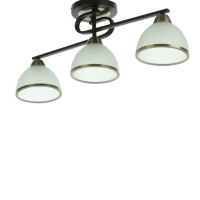 Люстра "Рендо" 3хЕ27 40Вт черно-бронзовый 61х15х23 см