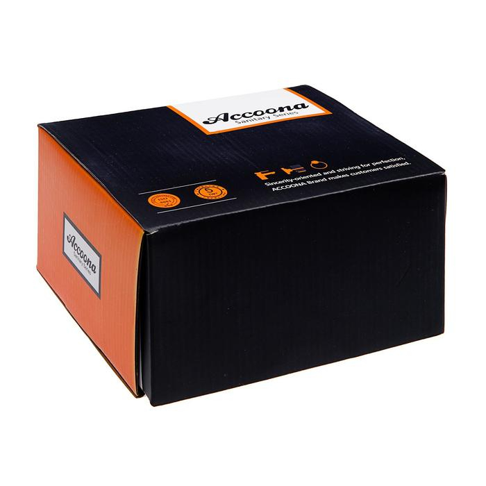 Cмеситель для ванны Accoona A6061, однорычажный, силумин, хром Cмеситель для ванны Accoona A6061, однорычажный, силумин, хром