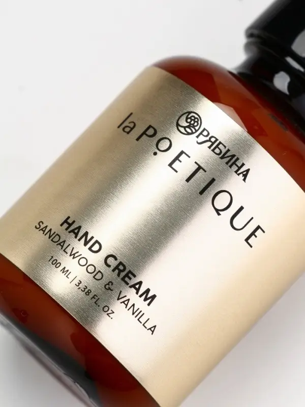 POETIQUE Крем для рук 100 мл, Сандал и ваниль