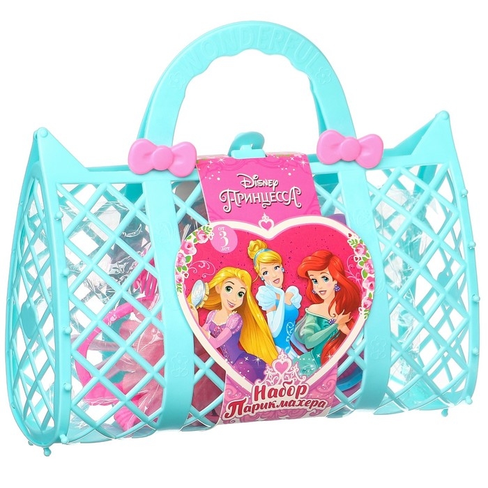 Набор парикмахера в сумке &laquo;Самой красивой&raquo;, МИКС, Принцессы