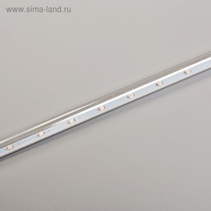 Гирлянда &laquo;Сосульки&raquo; 2.5 &times; 0.3 м, IP65, прозрачная нить, 192 LED, свечение красное с эффектом стекания, 12 В