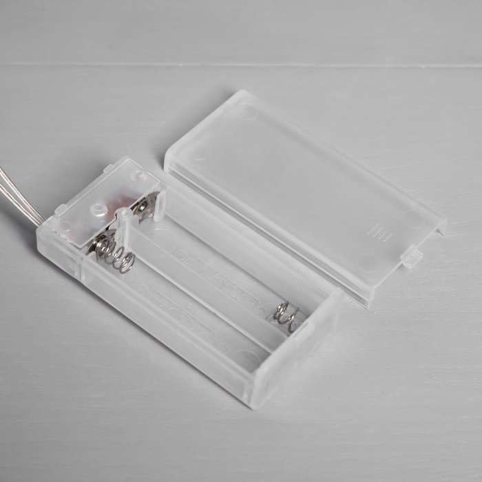 Фигура световая "Ангел плетённый", 32х16х9 см, 20 LED, батарейки ААх2 (не в комплекте), свечение теплое белое