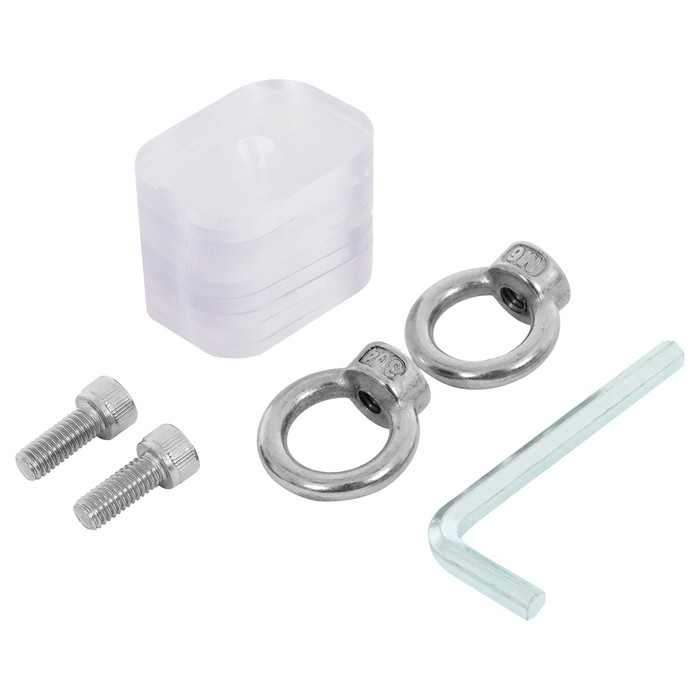 Каяк KELPIE, прозрачный, 1-местный, 245х75х30 см